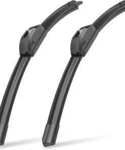 Pair of 20-Inch All-Season Wiper Blades, OEM Quality