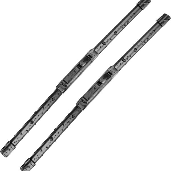 Pair of 20-Inch Wiper Blades with J-Hook Connector