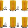 6-Pack Oil Filter Kit with Seals for Large Engines