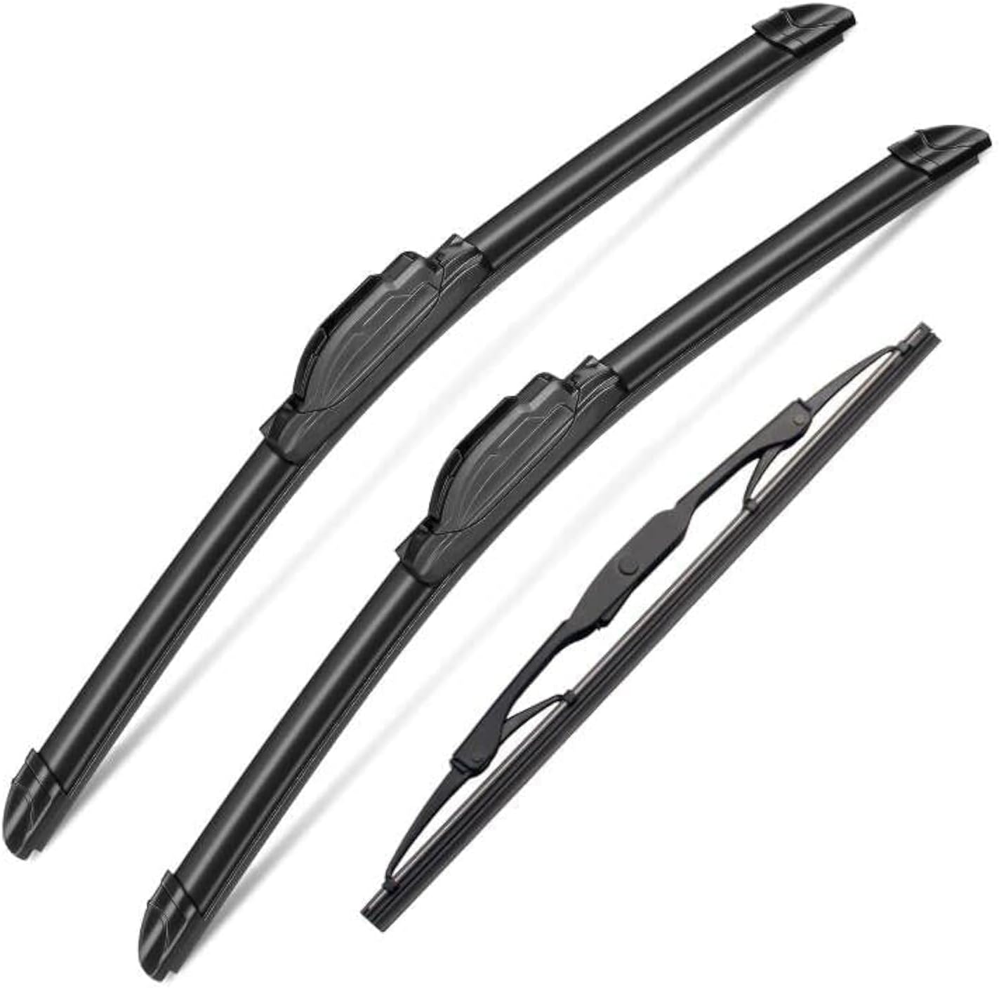 3-Piece 22/22/16 Inch Windscreen Wiper Set, OEM Grade