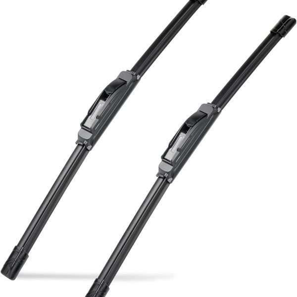 Pair of 20-Inch Silicone Windscreen Wiper Blades