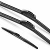 3-Piece Front & Rear Wiper Set: 26, 20, 14 Inch