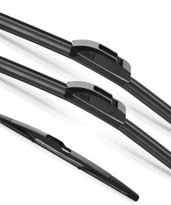 3-Piece Front & Rear Wiper Set: 26, 20, 14 Inch