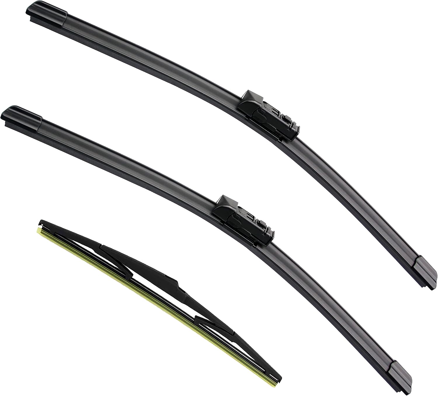 3-Piece Wiper Set: 28, 16 & 16 Inch Top Lock